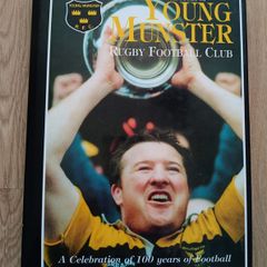 The story of Young Munster Rugby Football Club a celebration of 100 years hardback in good condition with some signs of wear on the cover see photos FREE STANDARD POSTAGE INCLUDED