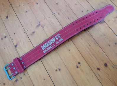 Modfit small leather weight lifting belt