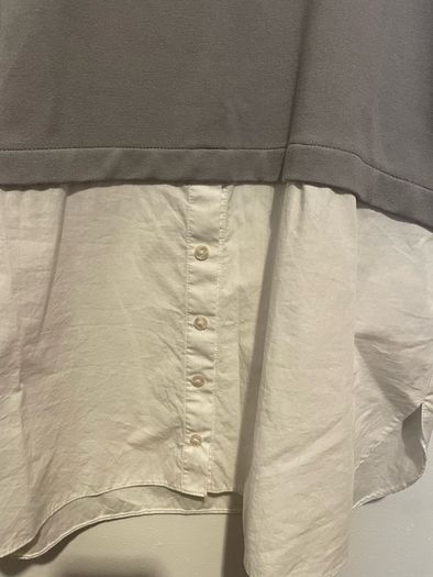 Gallery grey white top size 8 to 10 - New