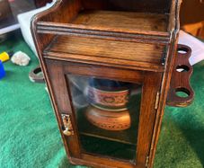Tobacco Jar & Cabinet