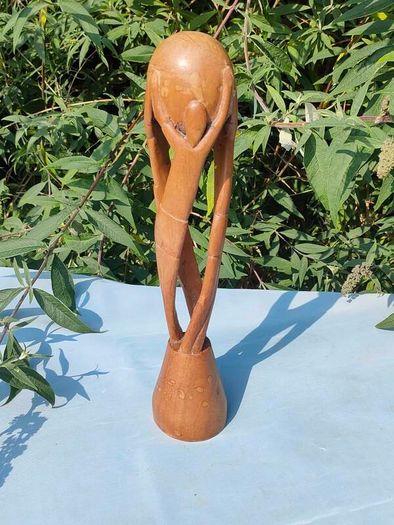 World Unity Wooden Sculpture