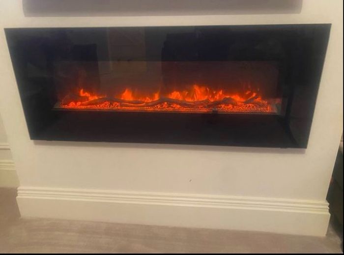 Stanley Argon 140cm Wall Mounted Electric Fire ARWH140 electric wall-mounted fire/heater.