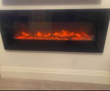Stanley Argon 140cm Wall Mounted Electric Fire ARWH140 electric wall-mounted fire/heater.