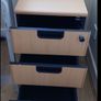 Small office desk drawer with key Image 3
