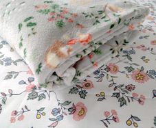 Forest Friends Fleece Spring Throw
