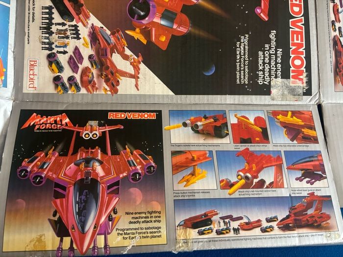 Boxed Manta Force Collection