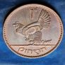 Ireland 1963 Excellent Penny Coin Image 2