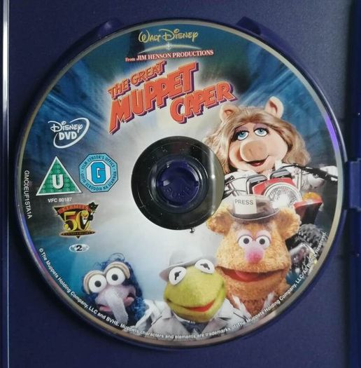 The Muppets [1981] The Great Muppet Caper [Movie DVD]
