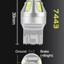 2x T20 7443 Canbus LED Bulb Car Light Turn Signal Brake Reverse Tail Lamp Image 3