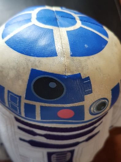 vintage R2D2 talking soft toy