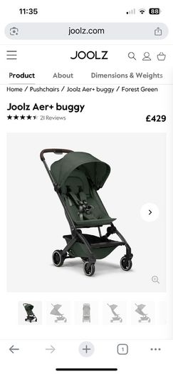 Joolz Aer Travel Pram