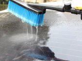 BRAND NEW Car Wash Brush Hose Adapter Vehicle Truck Cleaning Water Spray Nozzle Handle Brush Car Wash Sponges Tools Wheel Washing Brush