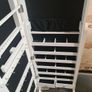 White Free-Standing Jewellery Cabinet with Full-Length Mirror Image 4