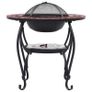 Mosaic Fire Pit Table Terracotta and White 68 cm Ceramic Image 8