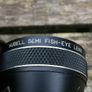 Hoya  Fish Eye Lens .25X Prisma 52MM With Leather Case Made in Japan Image 3