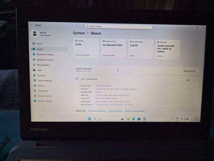 Toshiba CL10