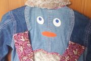 Oilly highly embellished denim jacket