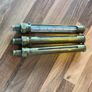 Antique Steam Engine Thermometer Gauges Image 6
