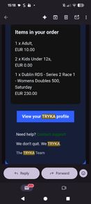 October 31st Tryka Womens Doubles 500