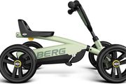 Green Pedal Go-Kart  Ride On Toy for Boys Girls Ages 2 5  Adjustable Seat, Easy Steering &amp; Stable 4-Wheel Design  85 115 cm