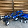 Ride on tractor digger and trailer Image 4
