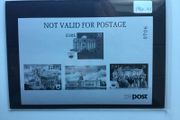 Irish stamps, blackprint from 1990-1991 yearbook