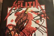 METAL MILITIA- A Tribute to Metallica CD (Autographed by In Flames and Oscar from Hammerfall!)