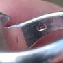 Heavy Double Leaf Sterling Silver Ring Image 10