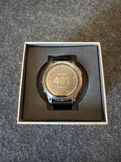 Garmin Fenix 7 Sapphire Solar 47mm (Carbon Grey Titanium) - Excellent Condition