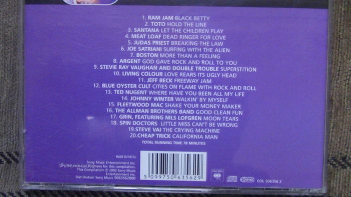 Air Guitar Heaven CD (Judas Priest, Blue Oyster Cult, Ted Nugent, etc)