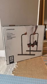 Decathlon Adjustable Dip Bars -Training Station - Like New