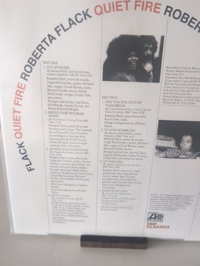 Roberta Flack - Quiet Fire (LP, Album, Club, RE, RM, 180) Vinyl Me Please Edition