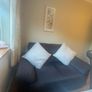 Dark Grey 2 seater sofa Image 3