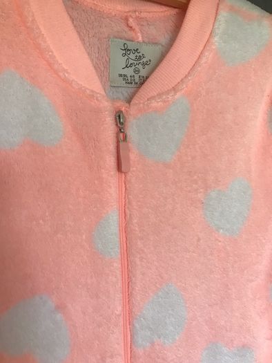 Pennys girls soft peach onesie size 4