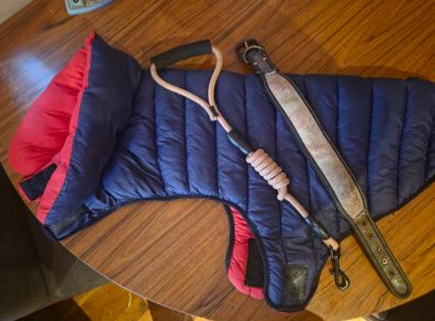 Dog coat & items