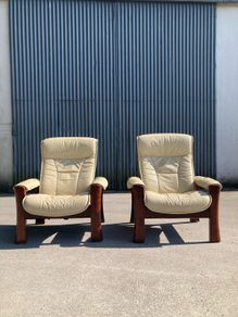 1980s Ekornes Lounge Chairs - Warehouse and Showroom Open Saturday  8th August 12 till 4pm 12 till 4pm Eircode R95T227