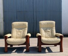 1980s Ekornes Lounge Chairs - Warehouse and Showroom Open Saturday  8th August 12 till 4pm 12 till 4pm Eircode R95T227