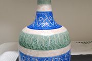 Vintage Il Cavallino Sicilian Studio Pottery Vase