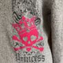 Disneyland Paris Ladies Grey Wool & Angora Pirate & Princess Jumper dress M includes post Image 3