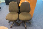 Grey Swivel Office Chair x2