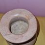 Hand carved African Soapstone vase Image 3