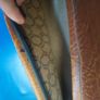 Vintage faux leather suitcase Image 9