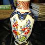 Vintage Chinese Imari Style Hand-Painted Porcelain Vase - Qianlong Mark / PROC Era Image 3