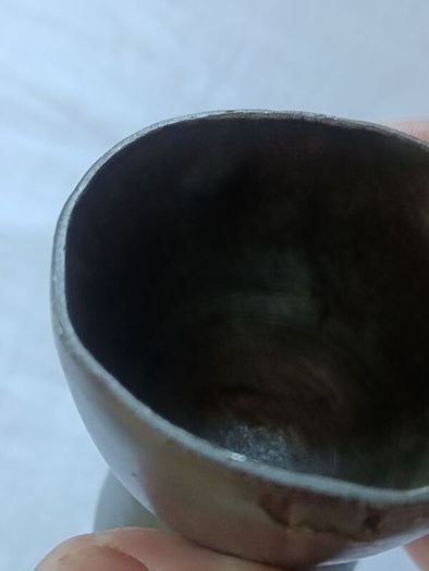 Irish Georgian Double Ended Pewter Drinks Measure