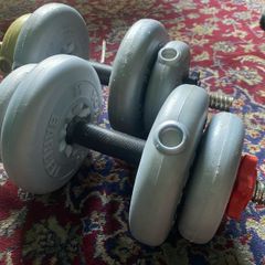 York barbell dumbbells 7.5kg (a pair)