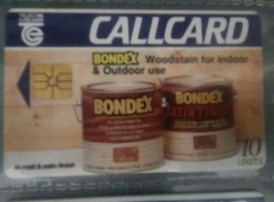 Bondex callcard