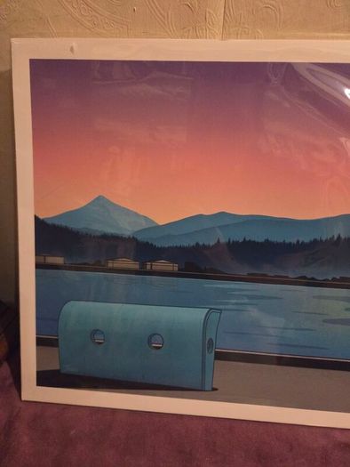 Brand New Jando "Poolbeg Swimmers" Print - Signed