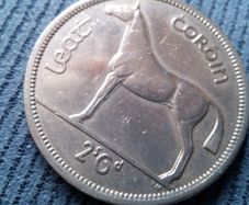 Irish Half Crown. 1966