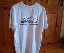 Patagonia t-shirt size medium white
