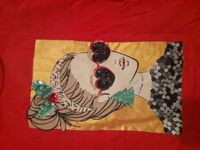 Girl's Christmas top